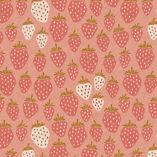 Cotton and Steel - Canvas - Under the appletree - Queen of Berries - Flushed