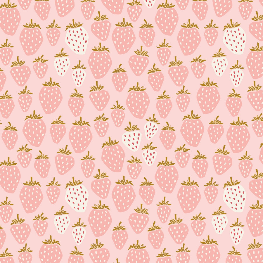 Cotton and Steel - Under the appletree - Queen of Berries - flush pink