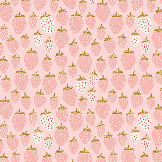 Cotton and Steel - Under the appletree - Queen of Berries - flush pink