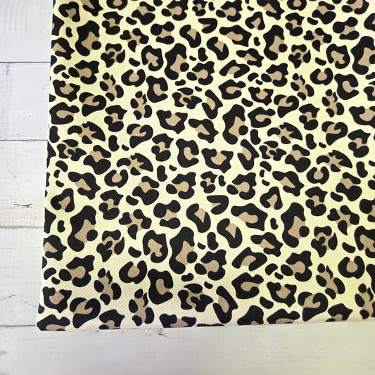 MYO Design - Twill Canvas - Leopard - beige-creme