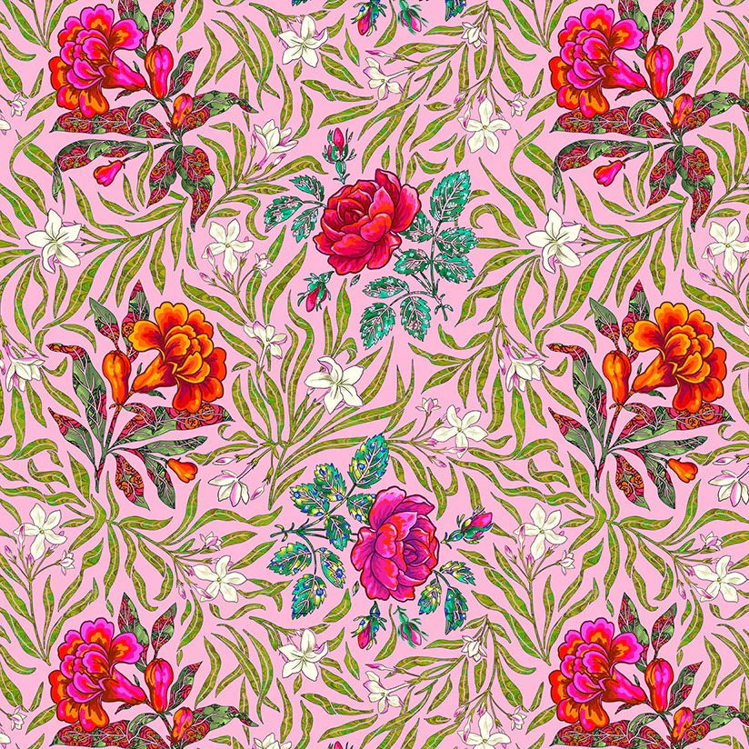 Free Spirit - Language of Flowers - Odile Bailloel - Roses pink