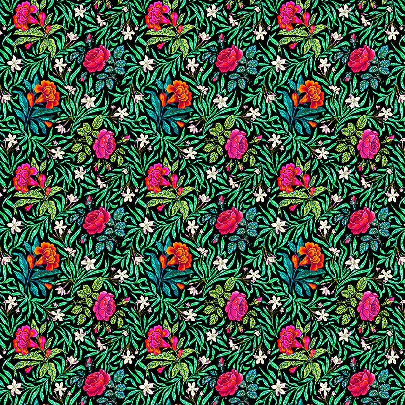 Free Spirit - Language of Flowers - Odile Bailloel - Roses black