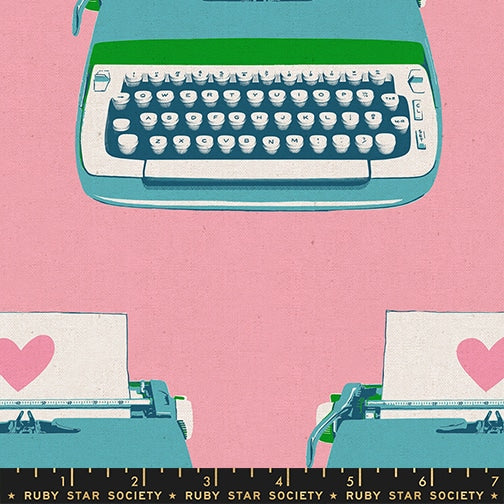 Ruby Star Society - Canvas - Best day ever - Typewriters posy