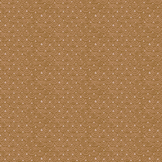 Art Gallery - Sgraffito - Carved Waves golden