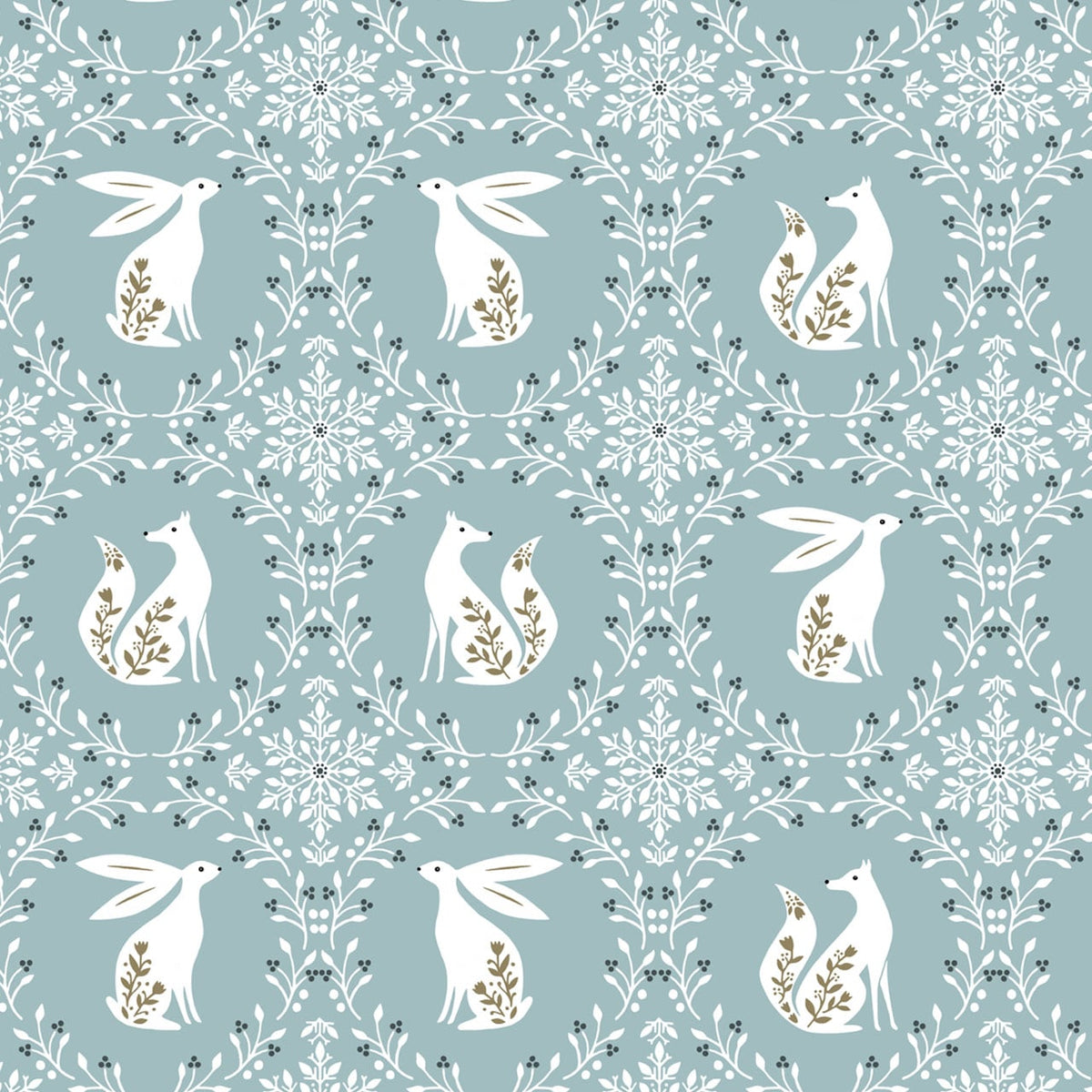 Dashwood Studio - Starlit Hollow - Hase und Fuchs - metallic