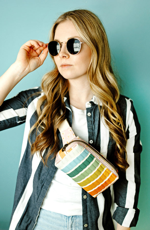 Art Gallery Canvas - Slow Summer - Summer Stripe