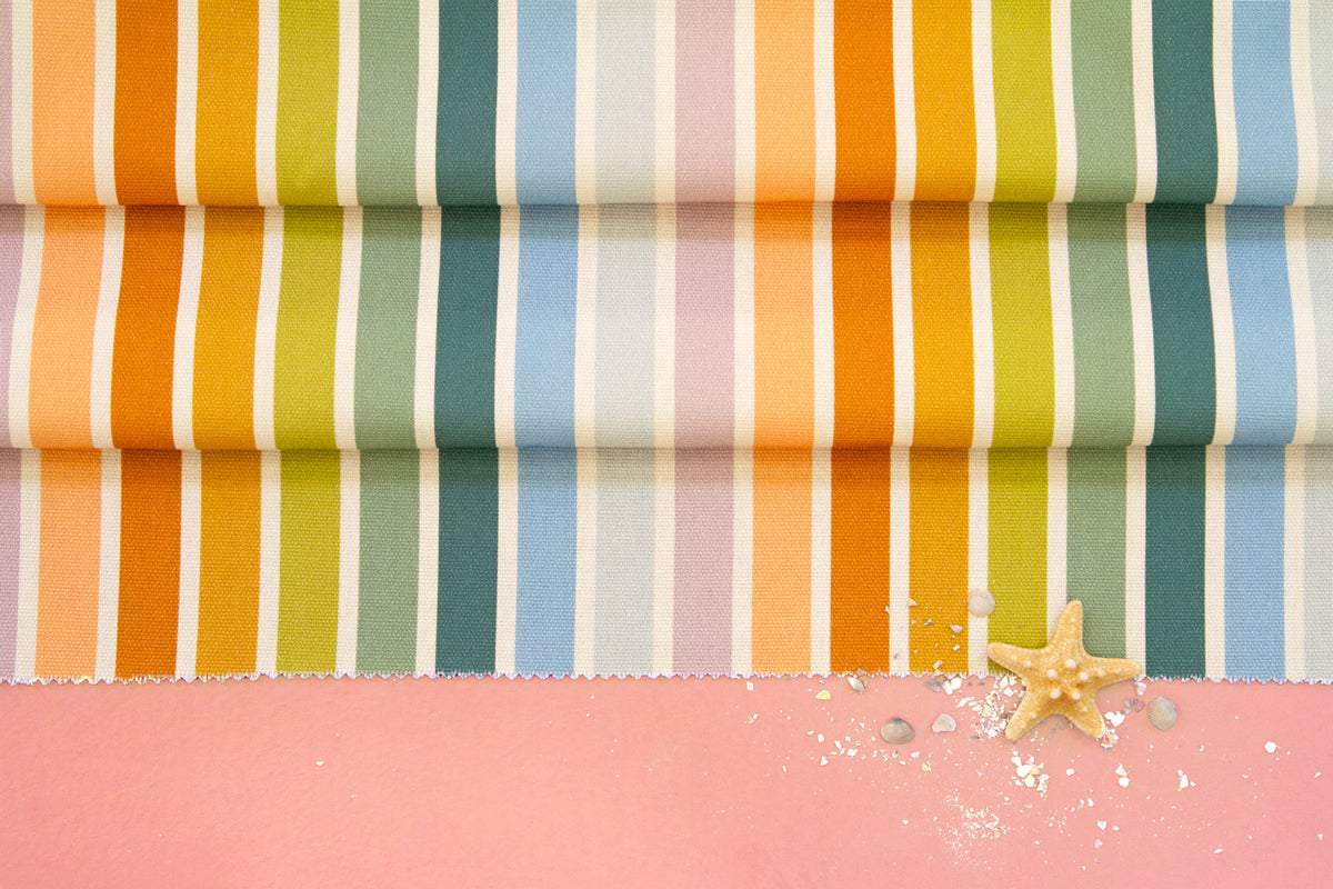 Art Gallery Canvas - Slow Summer - Summer Stripe