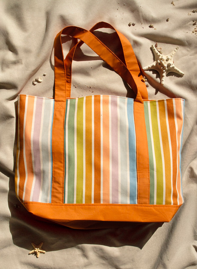 Art Gallery Canvas - Slow Summer - Summer Stripe