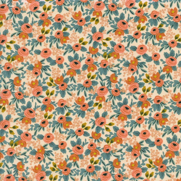 Cotton and Steel - Rifle Paper Co. - Rosa - blush