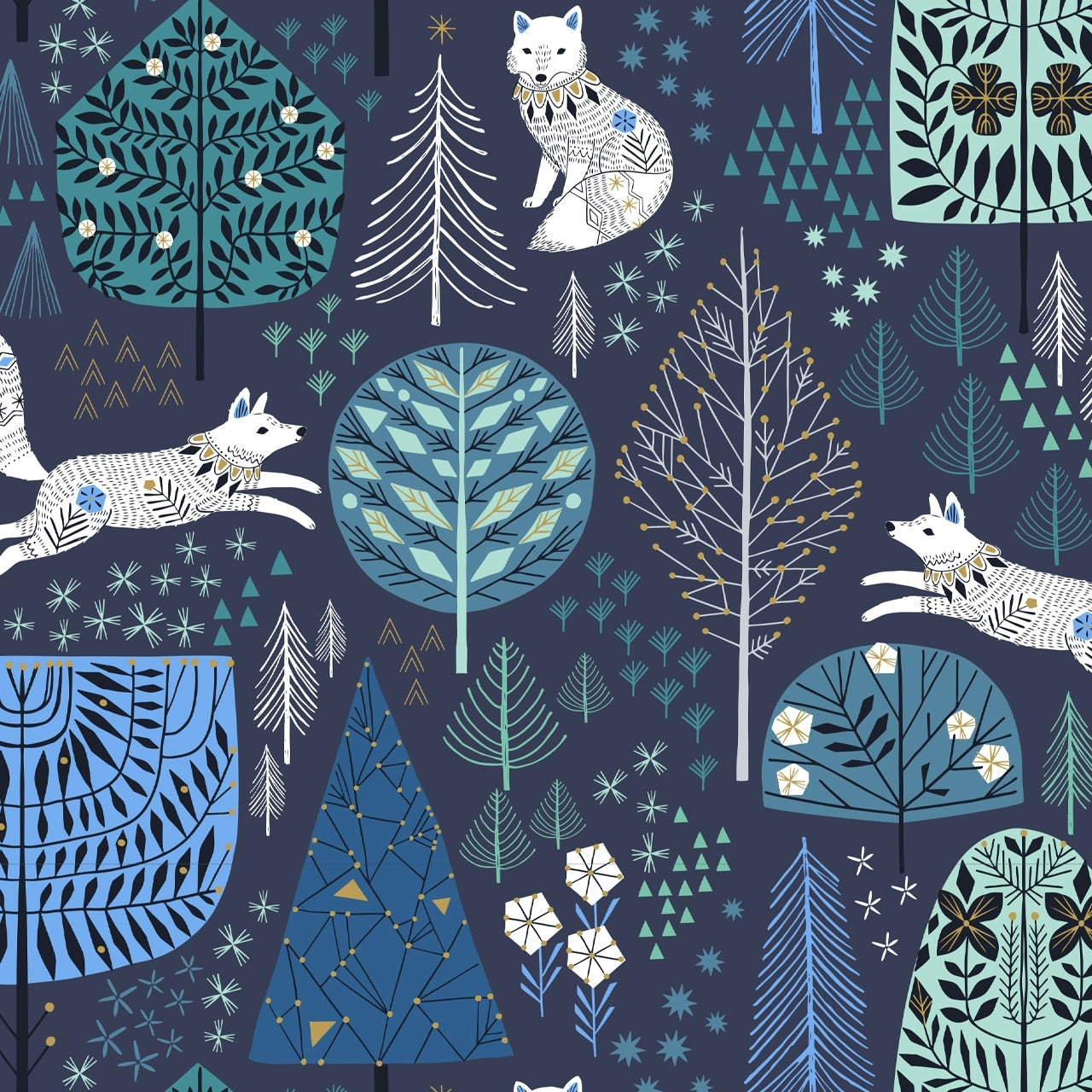 Dashwood Studio - Arctic - Forest - metallic