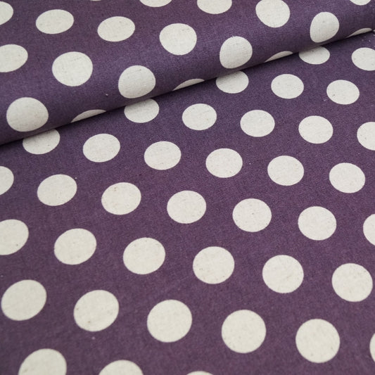 Canvas - Polka Dot - lila