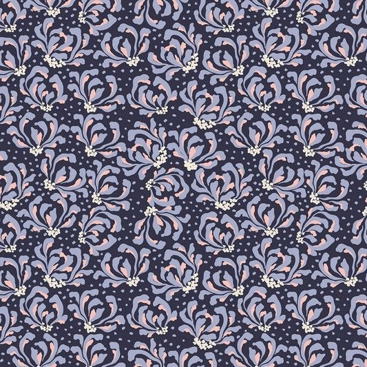 RJR Fabrics - Magic of Serengeti - Blooming - amethyst shadow