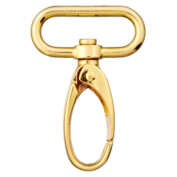 Karabiner gold - verschiedene Breiten