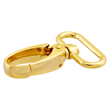 Karabiner gold - verschiedene Breiten