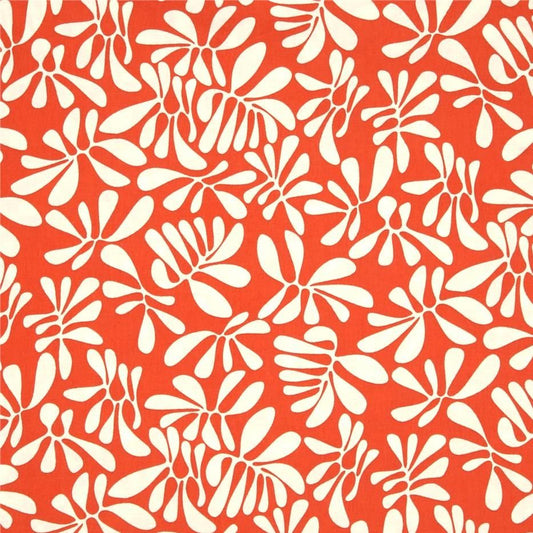 Windham Fabrics - Nod to Mod - Leaf Play coral