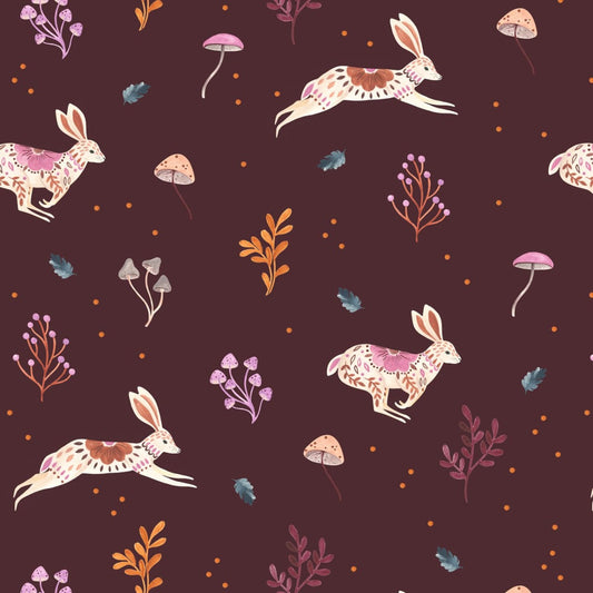 Dashwood Studio - Maple Woods - Bunnies grape