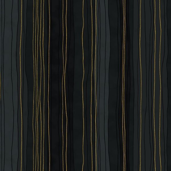 RJR Fabrics - Shiny Objects - Sterling Stripes - onyx metallic