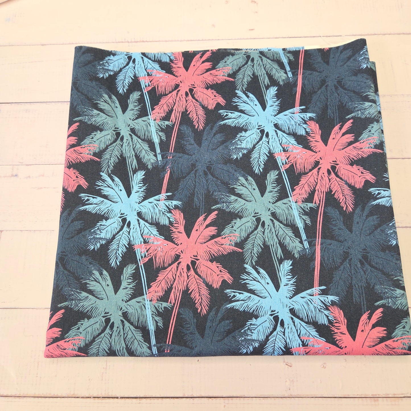 MYO Design - Twill Canvas - Palm Springs - navy