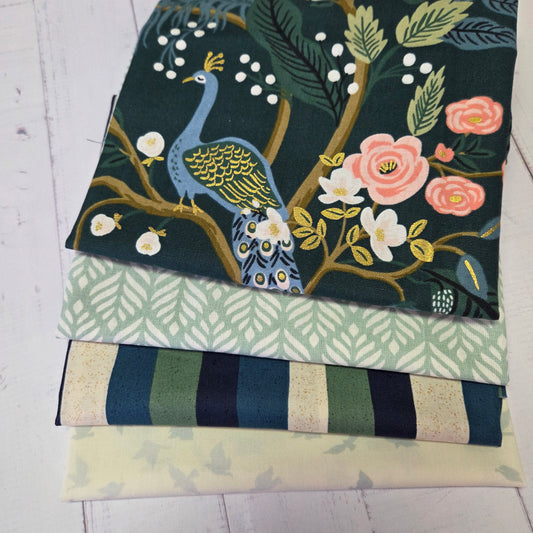 Fatquarter Set - Vintage Garden - Canvas + Patchworkstoffe