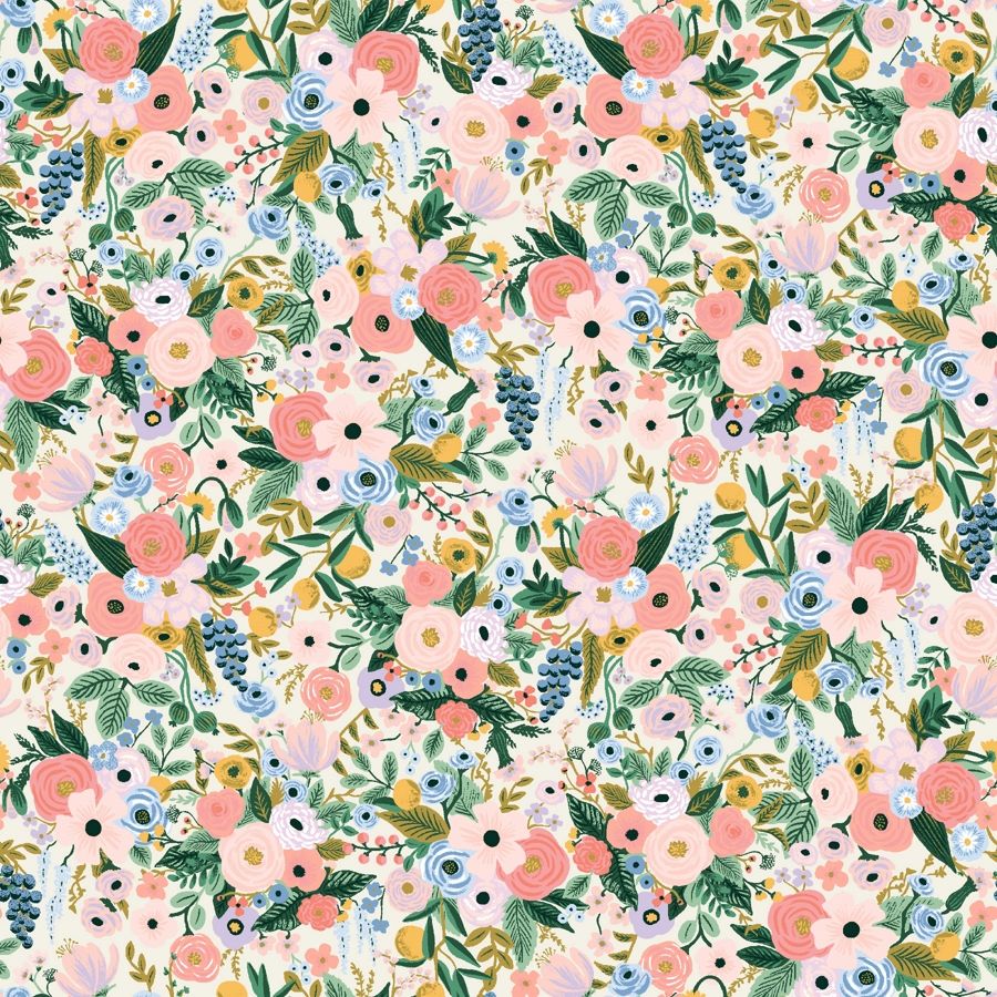 Cotton and Steel - Rifle Paper Co. - Orchard - Petit Garden Party ivory