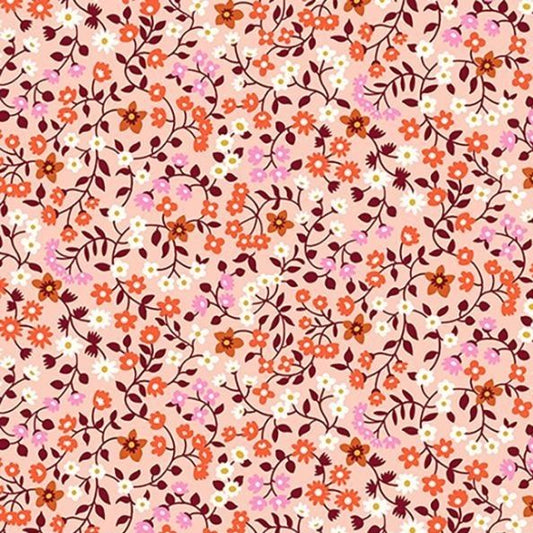 Ruby Star Society - Strawberry and Friends - Clothline floral - peach